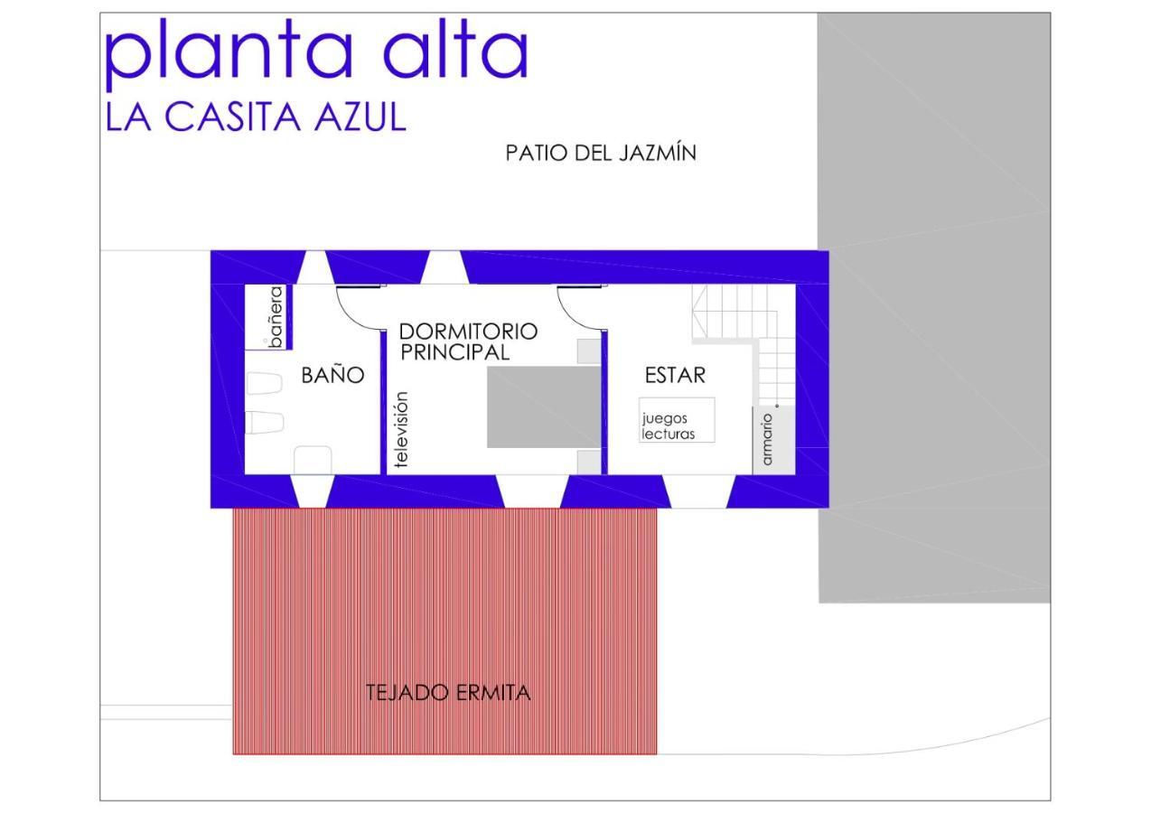 La Casita Azul - Casa Tipica Andaluza Villa Albunol Bagian luar foto